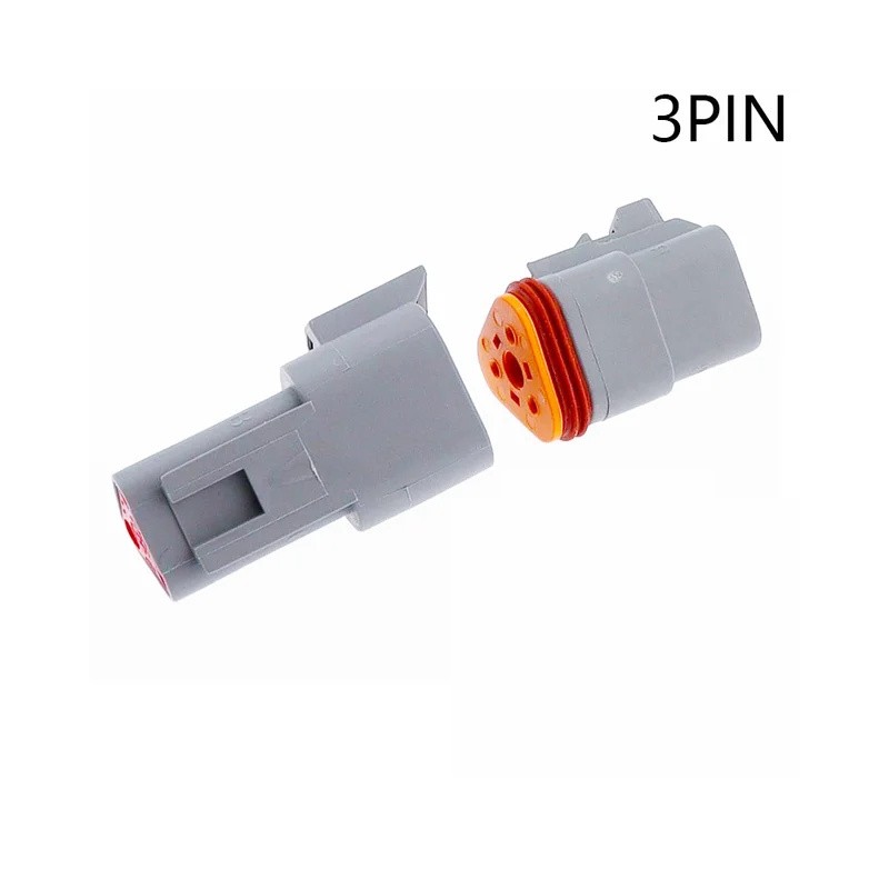 connettore impermeabile Faretto LED Inossidabile 20W 6000k Diametro 80 mm Angel Arancione Fuoristrada Luce 12V 24V