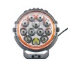 frontale Faretto LED Inossidabile 60W 6000k Diametro 128 mm Angel Arancione Fuoristrada Luce 12V 24V Impermeabile Faro da Lavoro