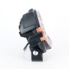 laterale Faretto LED Inossidabile 60W 6000k Diametro 128 mm Angel Arancione Omologato Luce 12V 24V Faro da Lavoro