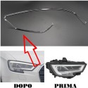 Acrylic Tube Light Guide Strip Light DRL Destro Audi A3 8V Restyling Ricambio Faro Full Led Fibra Ottica Policarbonato