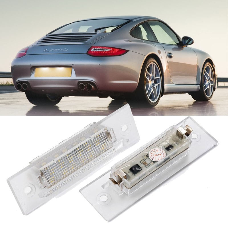 Lampade Led Targa  per PORSCHE 911 996 tecnologia CANBUS Kit 6000k Luce Bianca
