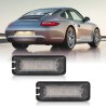 Lampade Led Targa PORSCHE 911 996 Restyling tecnologia CANBUS Kit 6000k Luce Bianca