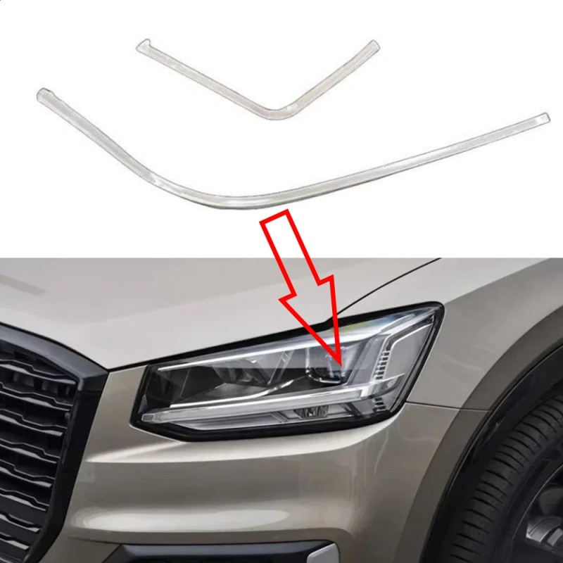 Fibra Ottica Policarbonato Strip Light DRL Sinistro Audi Q2 Ricambio Faro Acrylic Tube Light Guide