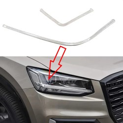 Fibra Ottica Policarbonato Strip Light DRL Destro Audi Q2 Ricambio Faro Acrylic Tube Light Guide
