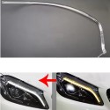 Fiber Optic Polycarbonate DRL Right Mercedes-Benz W176 Fiber Optic Headlight Replacement