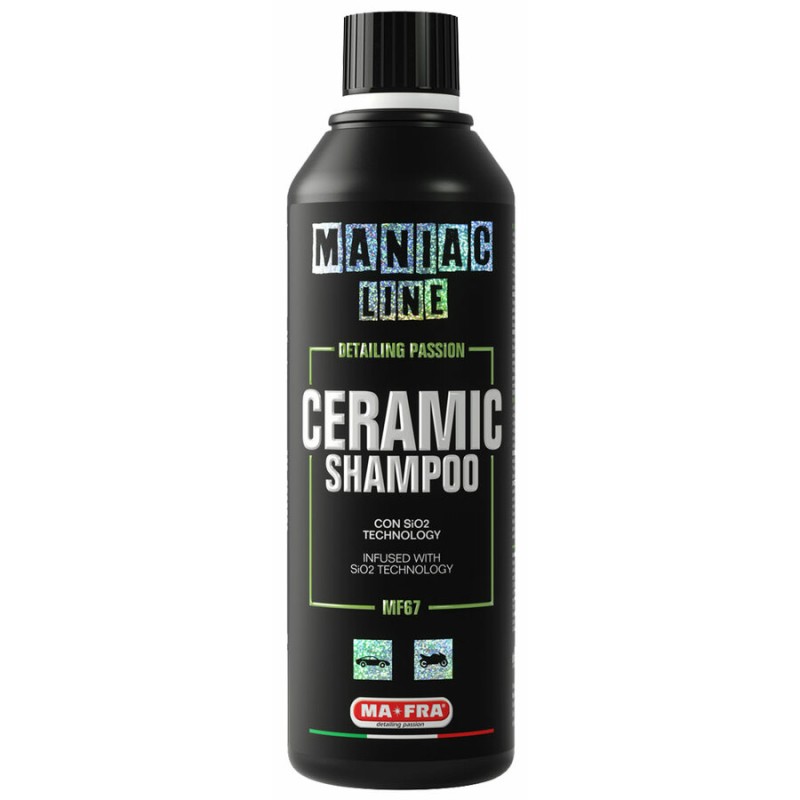 Shampoo Ma-Fra Maniac Ceramic Shampoo 500ML SiO2 Technology