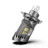 ventola frontale Lampade Led H4 Dual Vision 50w Stessa Dimensione Originale Canbus 6000k Anabbagliante Abbagliante