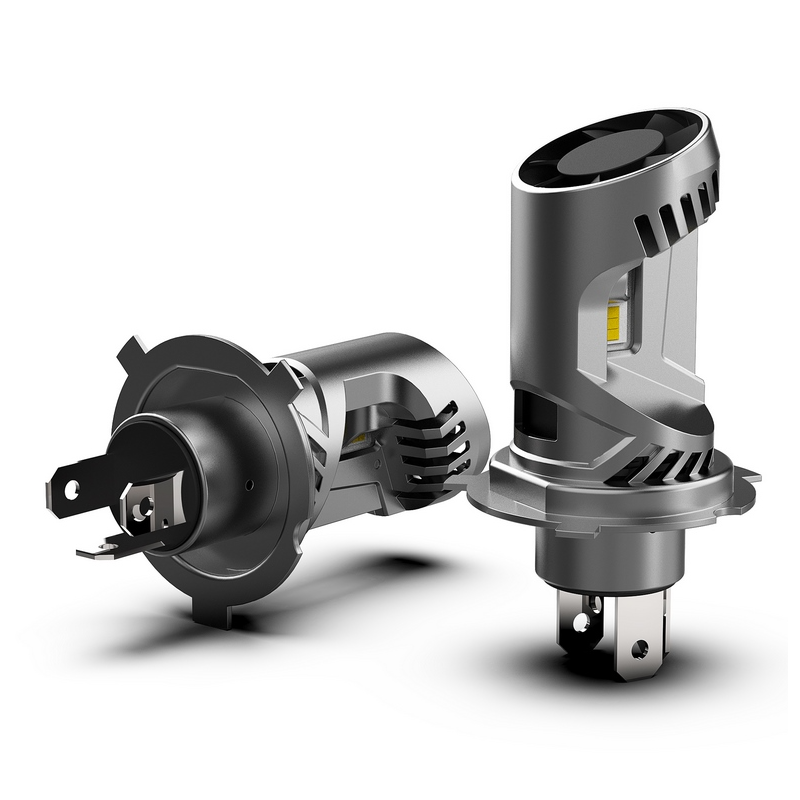 connessionre Lampade Led H4 Dual Vision 50w Stessa Dimensione Originale Canbus 6000k Anabbagliante Abbagliante