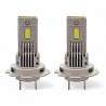 H7 35W ZENIT Mini Ultra-Compact LED Bulbs 12V and 24V Canbus White 6000k