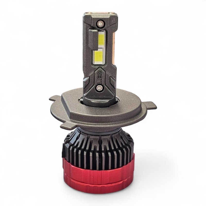 laterale Lampade Full Led H4 Lampo 55w Anabbagliante Abbagliante