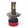 laterale Lampade Full Led H4 Lampo 55w Anabbagliante Abbagliante