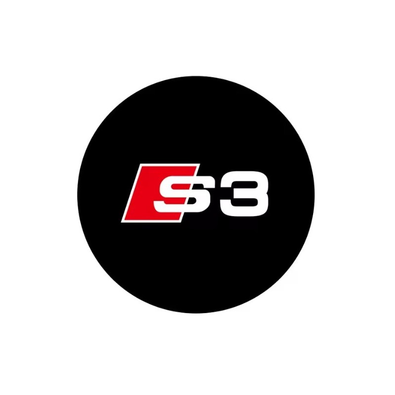 vista del logo Proiettore LOGO LED AUDI A3 S3 RS3 Sotto Porta