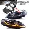 Fanali BI-LED Volkswagen Golf 7.5 Luci di Posizione Drl e Anabbaglianti Abbaglianti Indicatore di Direzione Sequenziale