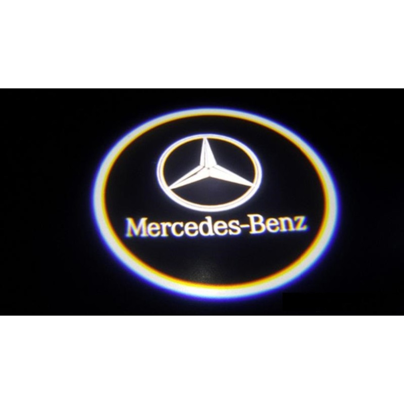 Proyector de logotipos debajo de la puerta Mercedes-Benz W206 W214 W223 EQE EQS GLC