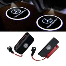 Proyector de logotipo para puerta de Mercedes-Benz W206 W214 W223 EQE EQS GLC