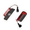 VISTA FRONTAL Y TRASERA Proyector Logo Bajo Puerta Mercedes-Benz W206 W214 W223 EQE EQS GLC