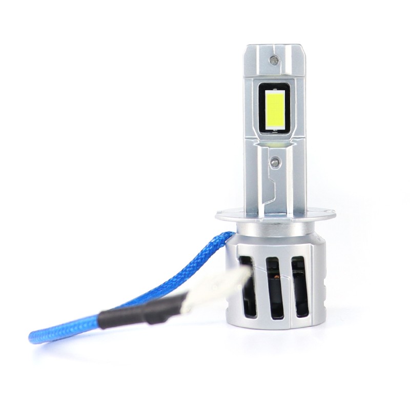 CHIP LED Lampade LED H3 STRONG LIGHT Kit 12v 6000K 70W Reale Mini Super Luminoso Ultracompatto CanBus Plug & Play con Ventola
