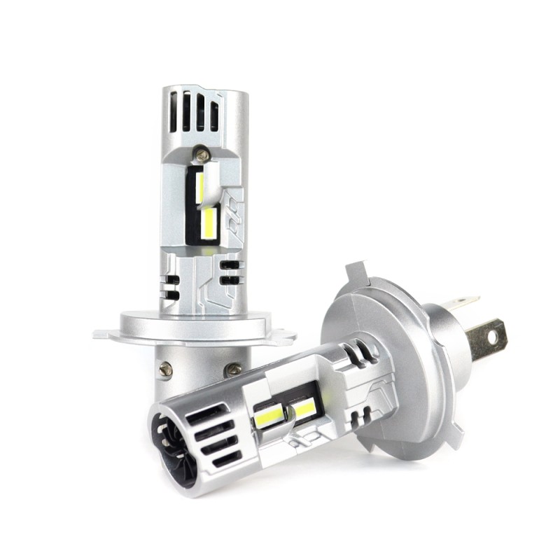 diverse angolazioni Lampade Led H4 STRONG LIGHT 6000K 70W Reale Mini Super Luminoso CanBus Plug & Play