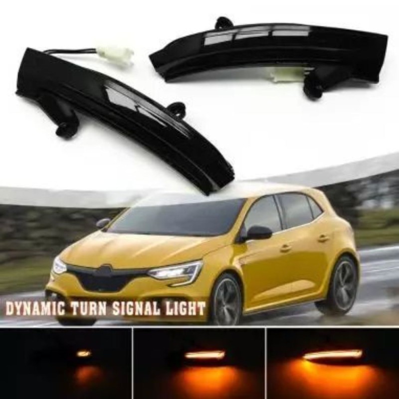 Renault Captur II Freccia Led Sequenziale Specchietto Dinamico Mirror Light