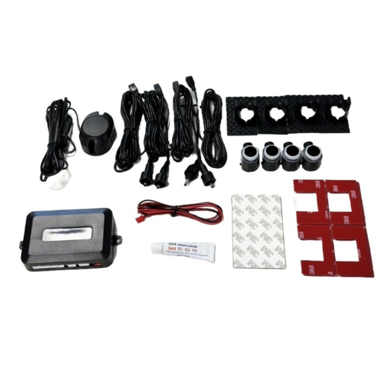 Kit Sensore Parcheggio Invisibile Verniciabile Innesto Rapido Interno Paraurti