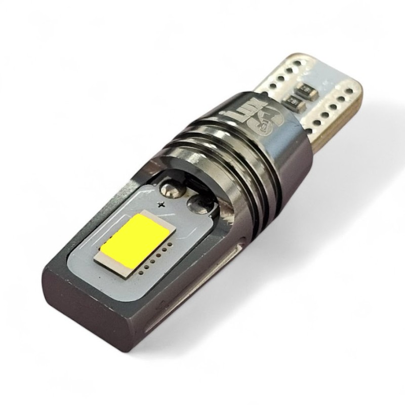 laterale Lampada Led T10 W5W Super Canbus CSP Bianco 6000k Posizione e Retromarcia