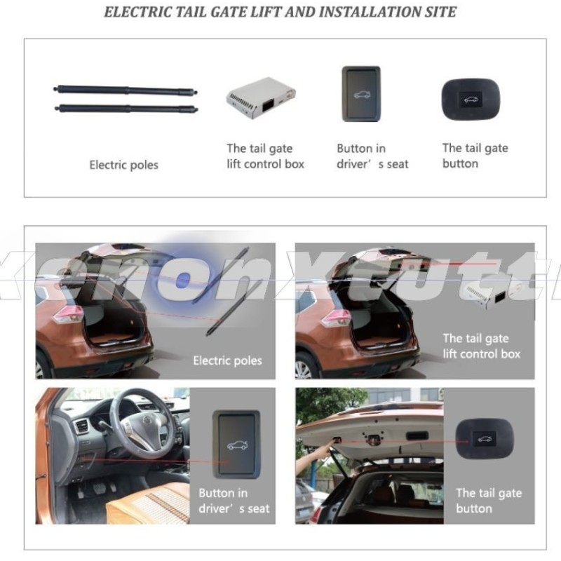 MINI COOPER COUNTRYMAN ELECTRIC TAILGATE