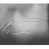 tubicini Fibra Ottica Policarbonato DRL Sinistro Audi A6 C8 Matrix Ricambio Faro Led Acrylic Tube Guide Strip Light