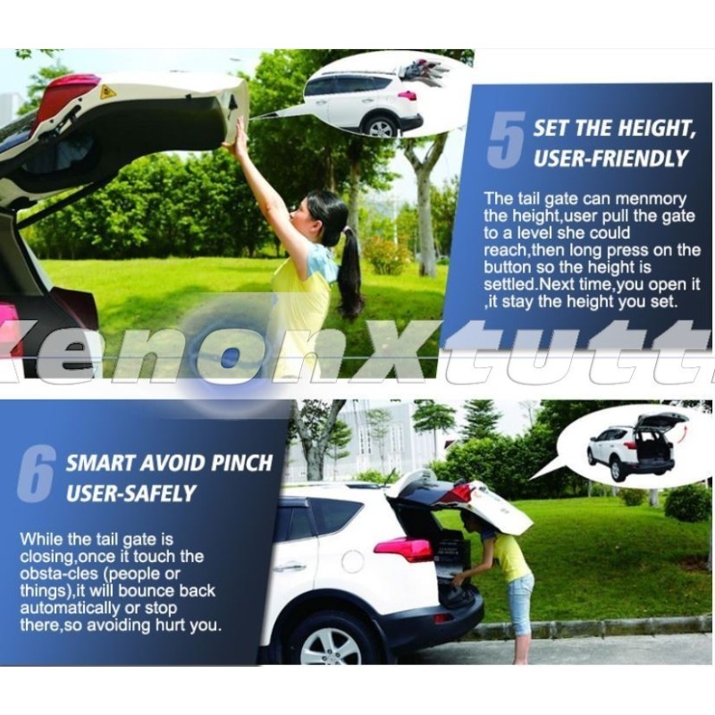 Electric Tailgate Toyota C-HR CHR Automatic Tailgate Opening with Push Button