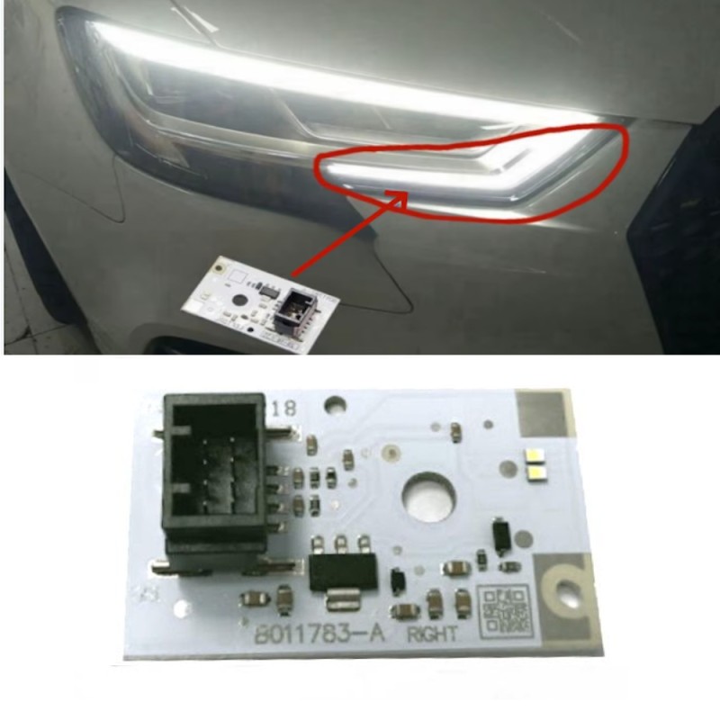 Modulo Led 90106600 HS-A3 Destro Luce Audi A3 8VA 8VF DRL Matrix Marcia Diurna Daytime Running Light