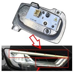 Módulo Led 8V0998474B Matrix Luz Diurna Audi A3 S3 RS3 8V Luz Diurna Derecha Compatible Valeo