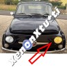 fiat  cinquecento Lampade Led H4 CORTE con VENTOLA 4300K Gialle Canbus H19 Stessa Misura Originale REVOLUTION
