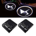 Proiettore Logo LED CITROEN DS4 II per Portiera con Batteria no Fori no Connessioni Plug & Play