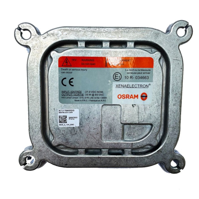 Bombilla de repuesto para faros delanteros de xenón Osram 35XT6-2-D1/24V A71178A00DG (24 V) D1S D1R