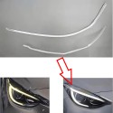 Fibra Ottica Policarbonato DRL Destro Infiniti QX30 Q30 Ricambio Faro Acrylic Tube Light Guide