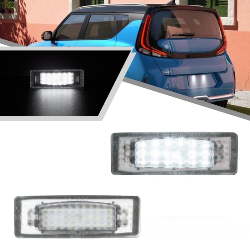 LAMPADE LED LUCI TARGA per KIASoul 3 specifico serie TOP CANBUS