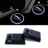 Proiettore Logo LED JAGUAR I-Pace per Portiera con Batteria no Fori no Connessioni Plug & Play