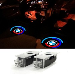 Proiettore Logo LED BMW Nuovo Sotto Porta Serie M X1 X3 X4 X5 X6 3 4 5 6 7 Z GT Luci di benvenuto Vetro