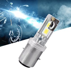 Una lampada BA20D S2 LED CSP Scooter Ciclomotori Quad Tre Ruote