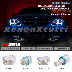 OJOS DE ÁNGEL LED CREE 20W PARA BMW E39 E87 E60 E61 E63 E64 E65 E66 E53 E83 X3