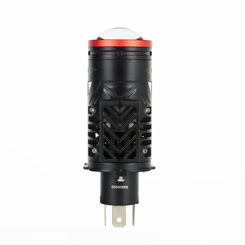 interiore Kit Proiettore Mini H4 Bi-Led Lenticolare All In One 80W T05