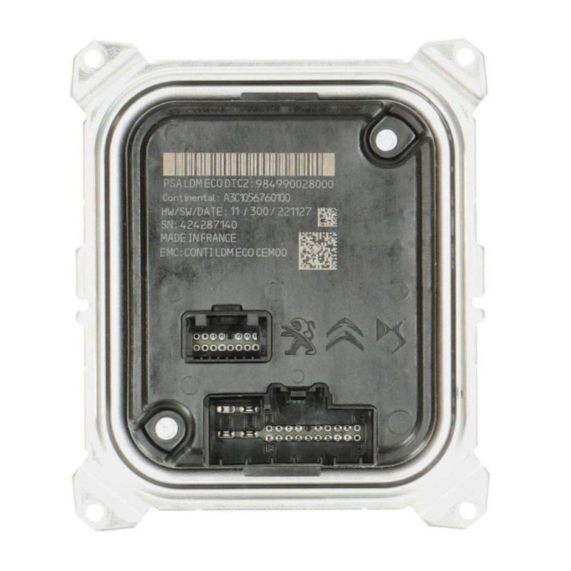 Continental LED Headlight Control Unit A3C1056760100 984990028000 Citroen Peugeot DS OPEL Light Control Module