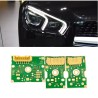 7 PIN LED Module Headlight Mercedes W167 Direction Indicators and DRL Right Blue Welcome