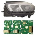 copy of 7 PIN LED Module Headlight Mercedes W167 Turn Signals and DRL Left Blue Welcome