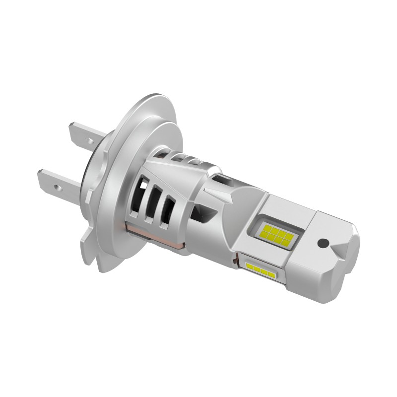 laterale Lampade Led H7 TRIPLE LIGHT 6000K + Uniforme Canbus Stessa Misura Originale