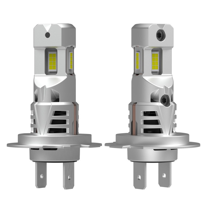 Front LED Lamps H7 TRIPLE LIGHT 6000K + Uniform Canbus Same Size as Original