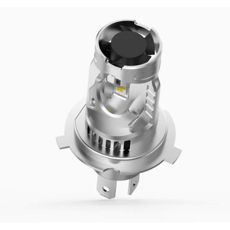 vista superiore Lampade Led H4 Dual Vision 50w Stessa Dimensione Originale Canbus 6000k Anabbagliante Abbagliante