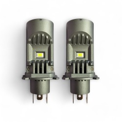 Kit de proyector lenticular mini H4 bi-LED todo en uno 70W T25