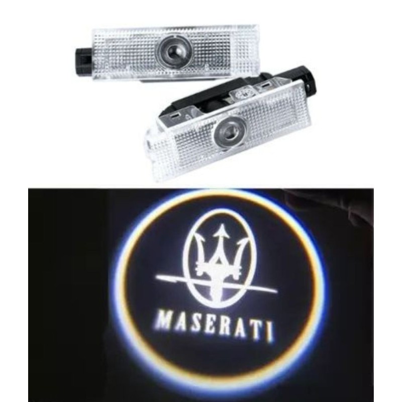 MASERATI Levante kit Proiettore sotto porta LED Logo Specifico