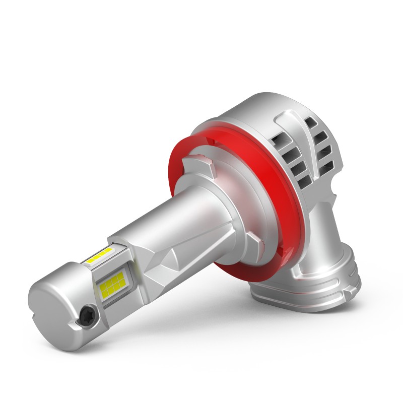 Lámparas LED Top H11 TRIPLE LUZ 6000K + Canbus Uniforme Mismo Tamaño que Original