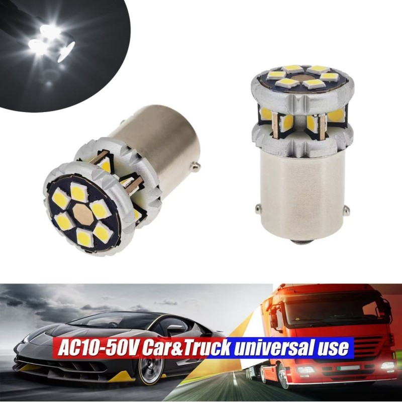 Lámpara Coppia 1156 P21W BLANCO 6-60v LED canbus 30 smd 4014 12v 24v